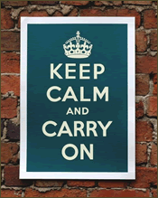 Keep Calm Sign