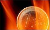 Euro Consumed by the Flames