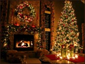 A Cozy Christmas Scene