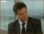 Nick Clegg on Andrew Marr