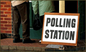 A British Polling Station